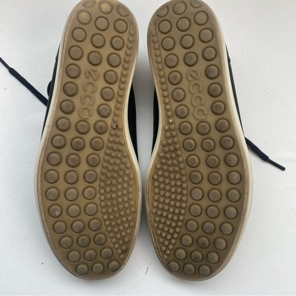ECCO Danish Soft 7 Design Women’s Black Athletic Leather Sneaker EU 38 US 7 - Picture 11 of 15